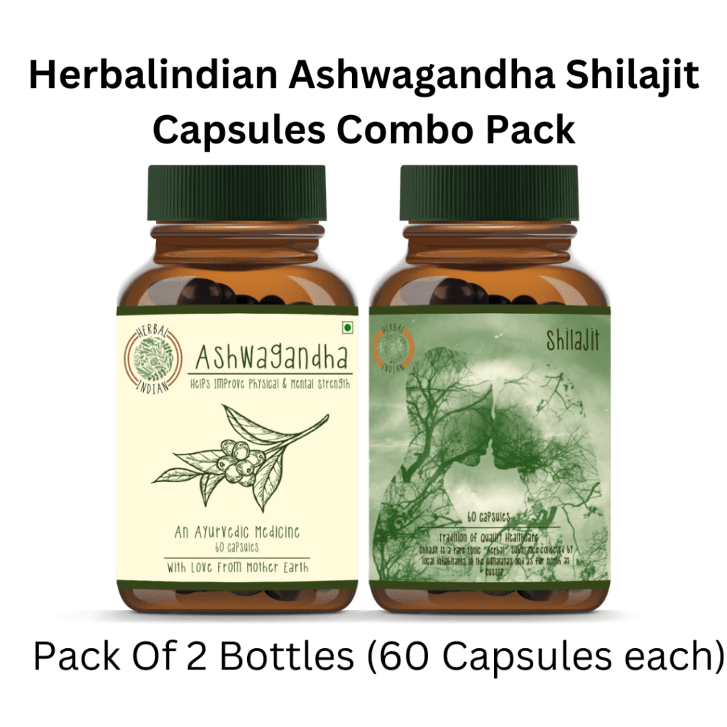 Ashwagandha Shilajit Combo Herbal Indian